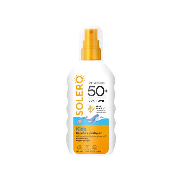 Solero dětský opalovací sprej SPF 50+ 200 ml