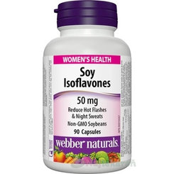 Webber Naturals Sójové izoflavony 50 mg 90 kapslí