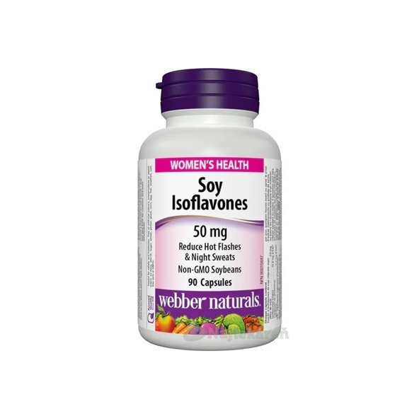 Webber Naturals Sójové izoflavony 50 mg 90 kapslí