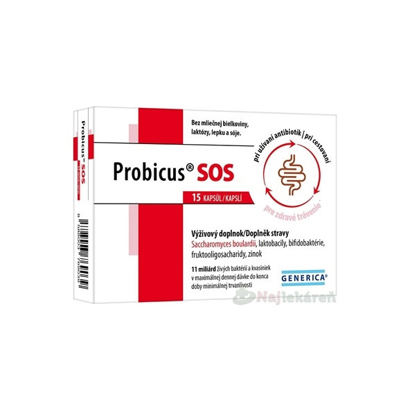 GENERICA Probicus SOS 15 kapslí