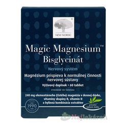 New Nordic Magic Magnesium Bisglycinát 60 tablet