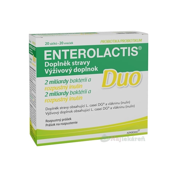 Enterolactis Duo prášek 5 g 20 sáčků