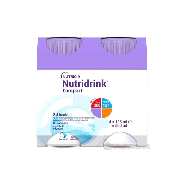 Nutridrink Compact neutrální 4x125 ml