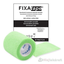 FIXAtape STRETCH samofixační obínadlo zelené 5 cm × 450 cm 1 ks