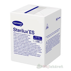 Sterilux ES kompres nesterilní 13 vláken 8 vrstev 7,5×7,5 cm 100 ks