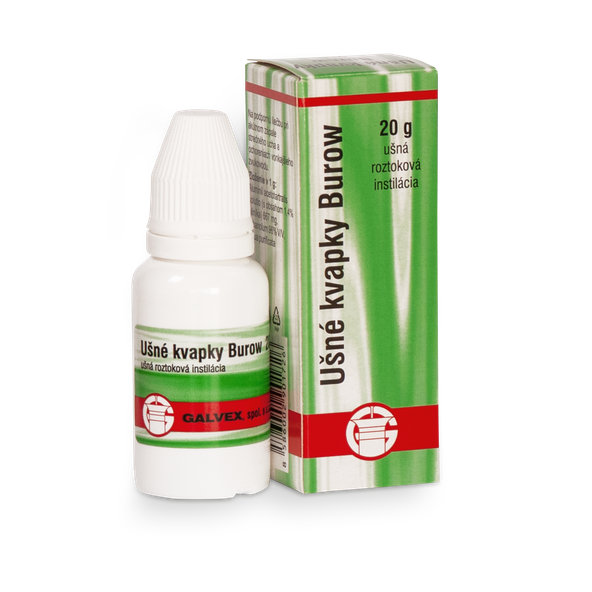 GALVEX ušní kapky Burow 20 g