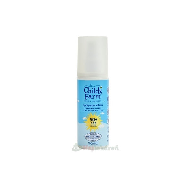 Childs Farm Spray Sun Lotion SPF 50+ opalovací sprej 100 ml