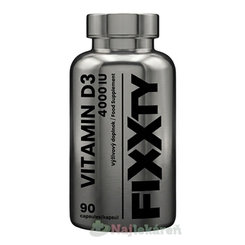 Fixxty Vitamin D3 4000 IU 90 kapslí