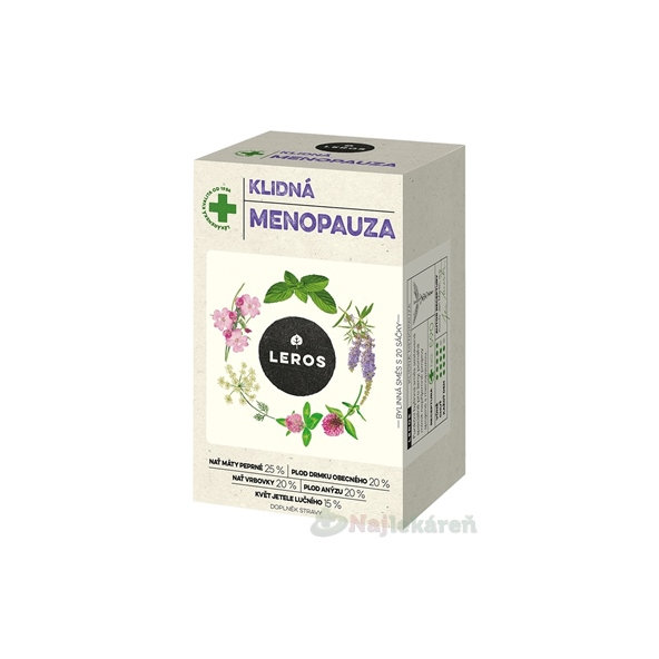 Leros Klidná menopauza čaj 20x1,3 g