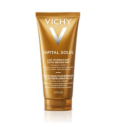 VICHY Capital Soleil samoopalovací mléko na tvář a tělo 100 ml