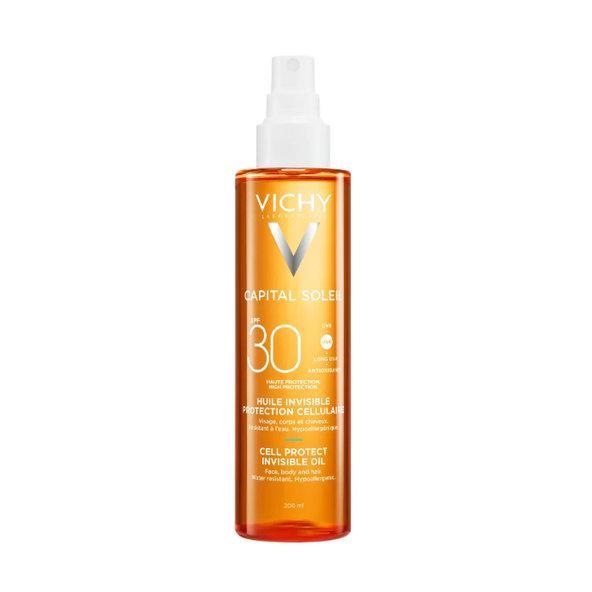 VICHY Capital Soleil Cell Protect ochranný olej SPF30+ 200 ml