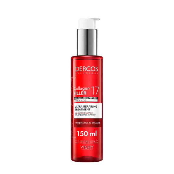 VICHY Dercos Collagen 17 Filler regenerační kúra 150 ml