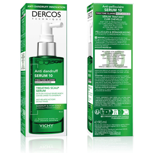 VICHY Dercos Sérum 10 proti lupům 90 ml
