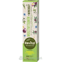 Revital Botanicals Multivitamin + minerály 20 šumivých tablet