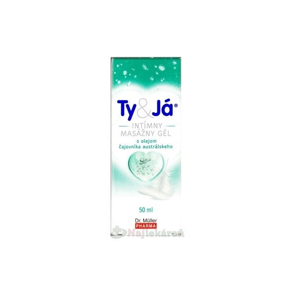 Dr. Müller Ty&Já intimní masážní gel tea tree oil 50 ml