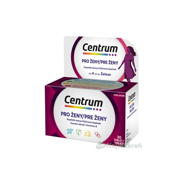 Centrum pro ženy multivitamín 30 tablet
