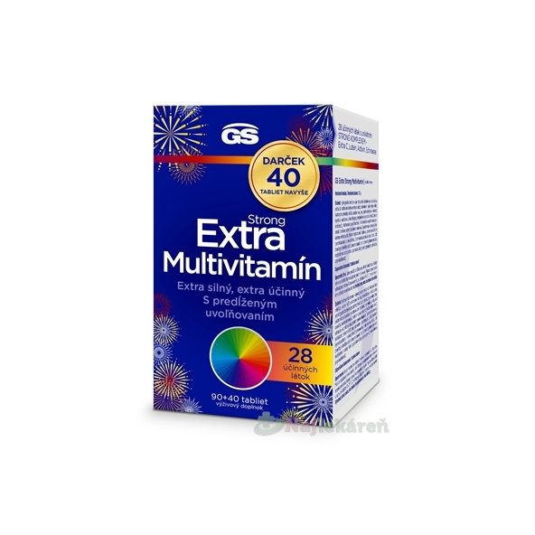 GS Extra Strong Multivitamín 90 + 40 tablet