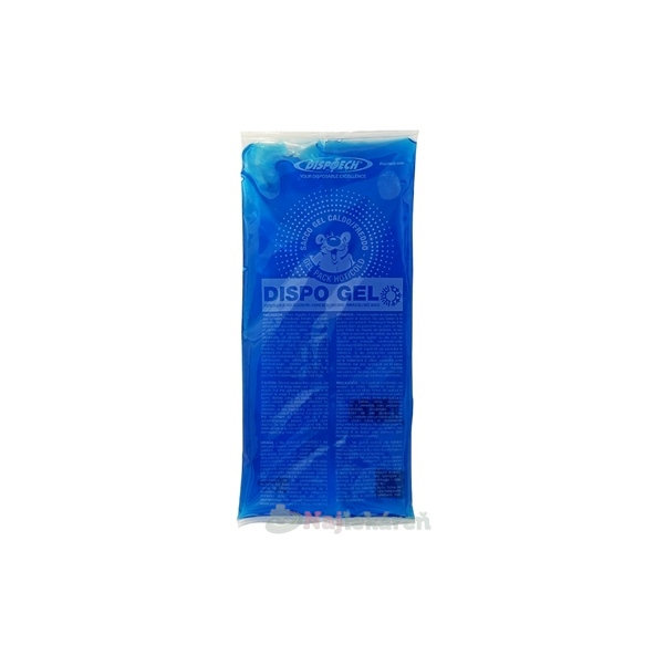 DISPO GEL gelový obklad hřejivý chladivý 11 × 26 cm