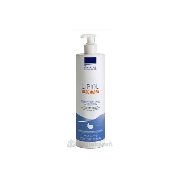 Galenia Skin Care Lipiol Base Magra hydratační tělový krém 500 ml