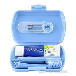 Curaprox Kids Travel Set cestovní sada modrá