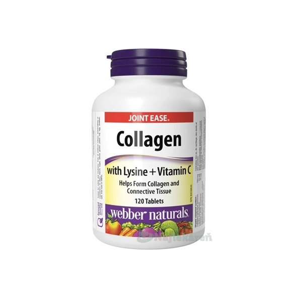Webber Naturals Collagen Lysin a Vitamin C 120 tablet