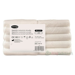 Hydrofilní neelastické pletené obinadlo 10 cm × 5 m 10 ks