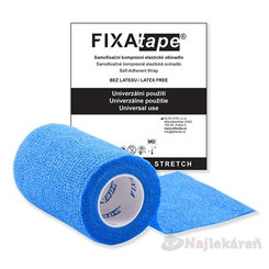FIXAtape STRETCH Samofixační obínadlo modré 7,5cm x 450cm 1 ks