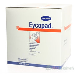 Eycopad oční kompresy 5,6 × 7 cm 25 kusů