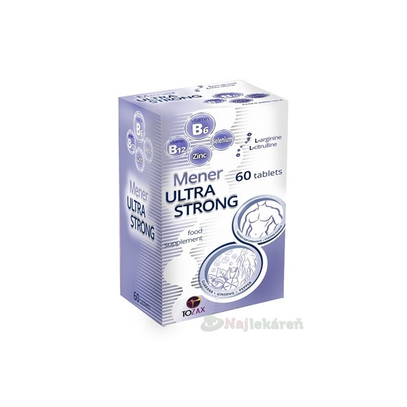 TOZAX MENER ULTRA STRONG 60 tablet