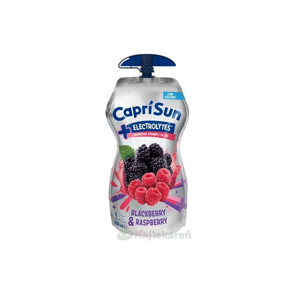 Capri-Sun + Elektrolyty ostružina a malina 330 ml