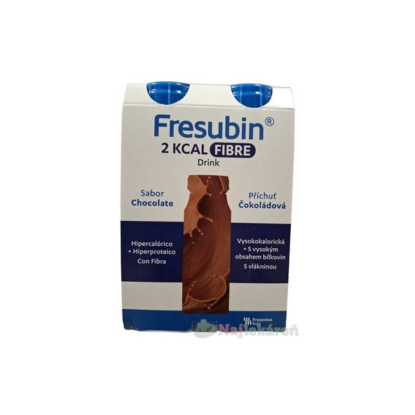 Fresubin 2 kcal Fibre Drink čokoláda 4x200 ml