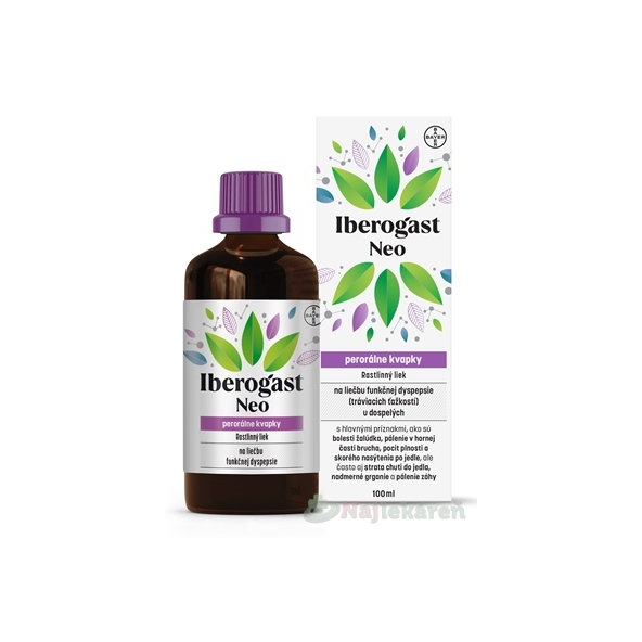 Iberogast NEO kapky na trávení 100 ml
