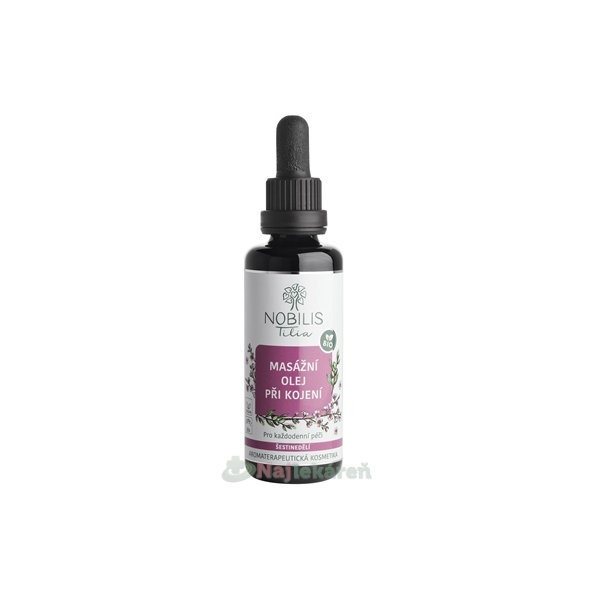 Nobilis Tilia BIO masážní olej při kojení 50 ml