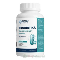 BIOMIC Probiotika pro dospělé 90 kapslí