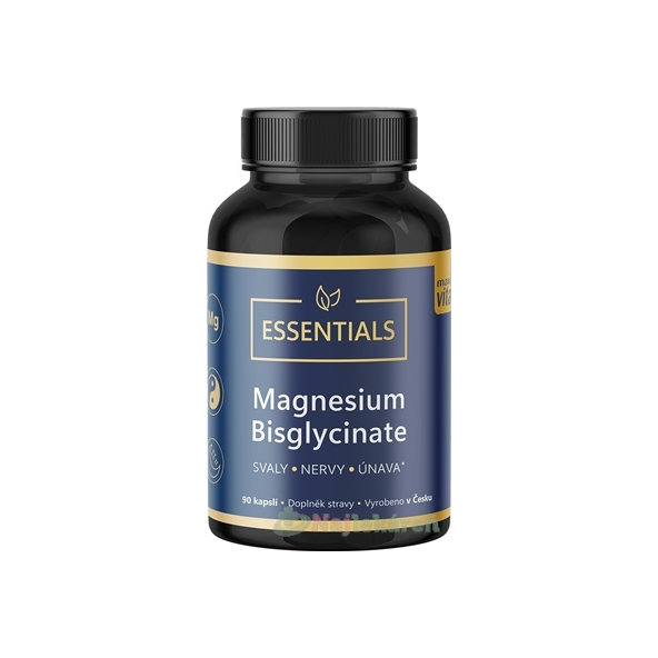 Maxi Vita ESSENTIALS Magnesium Bisglycinate 90 kapslí