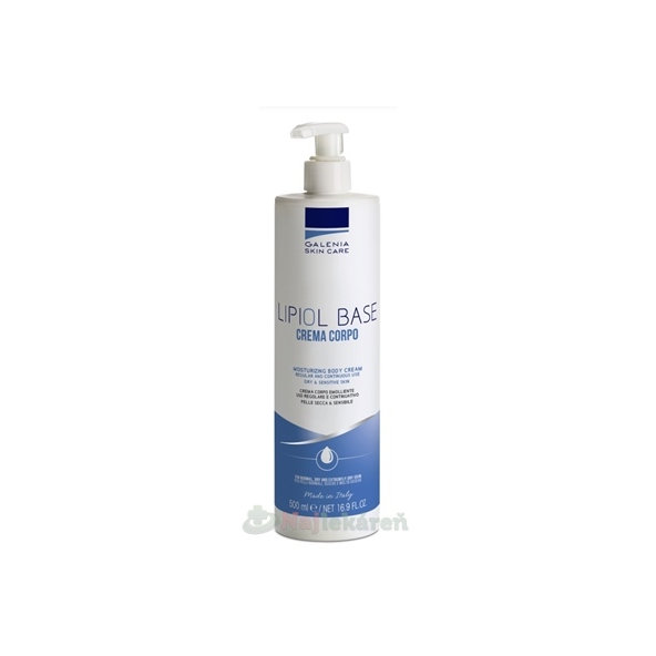 Galenia Skin Care Lipiol Base tělový krém s vysokým obsahem lipidů 500 ml