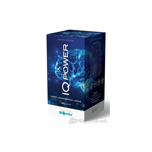 Biomin IQ Power 120 kapslí