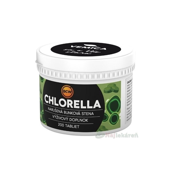 Vemica CHLORELLA BCW 200 tablet