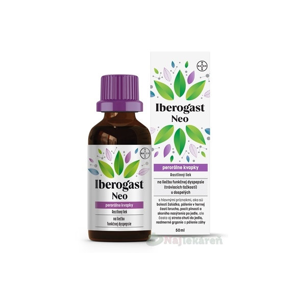 Iberogast NEO kapky na trávení 50 ml