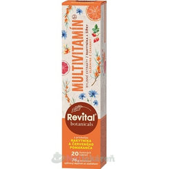 Revital Botanicals Multivitamin 20 šumivých tablet