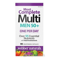 Webber Naturals Multivitamin pro muže 50+ 90 kapslí