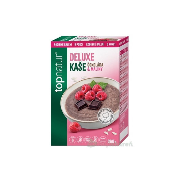 topnatur DELUXE KAŠE Čokoláda & Maliny rýžová 360 g