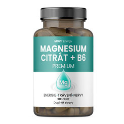 MOVit Energy Magnézium citrát 100 mg + B6 90 tablet