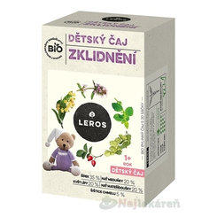Leros BIO dětský čaj Uklidnění 1+ r 20x1,8 g