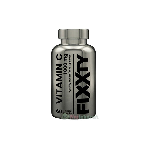 Fixxty Vitamin C 1000 mg 60 kapslí