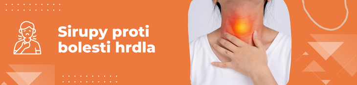 Sirupy proti bolesti v krku